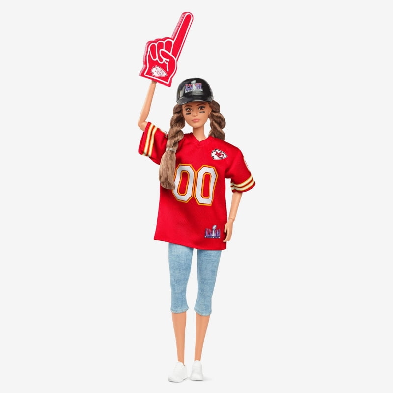 Barbie 2024 NFL Super Bowl LVIII Champion Doll Kansas City Chiefs