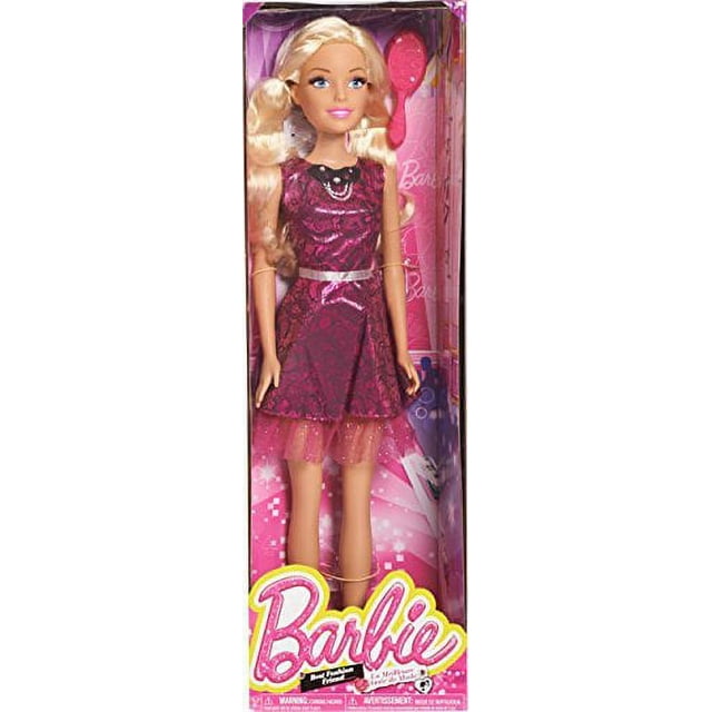 Barbie 28 Doll Blonde - Walmart.com