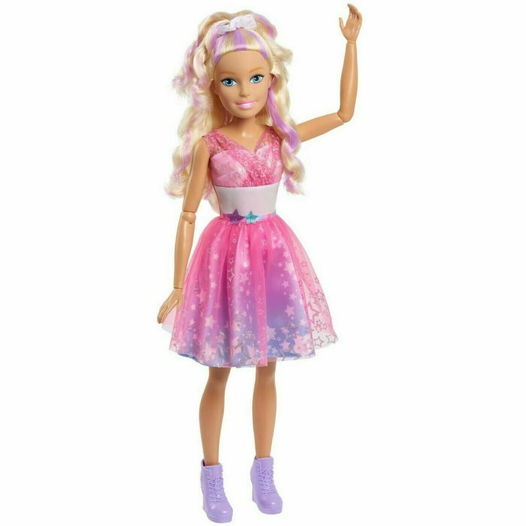 Barbie 28-inch Fashion Friend Star Power Doll with Poseable Arms
