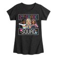 thumbnail image 1 of Barbie - 2nd Grade Squad Girls' Fitted Short Sleeve Graphic T-Shirt, 1 of 5