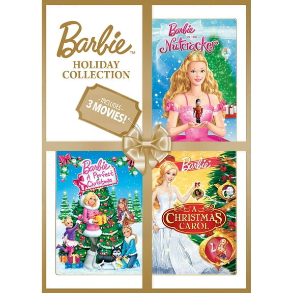 Barbie: 3-Movie Holiday Collection (Barbie: A Perfect Christmas / Barbie in a Christmas Carol / Barbie in the Nutcracker) (DVD)