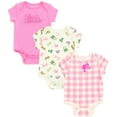 thumbnail image 1 of Barbie 3 Pack Bodysuits Newborn to Infant, 1 of 5