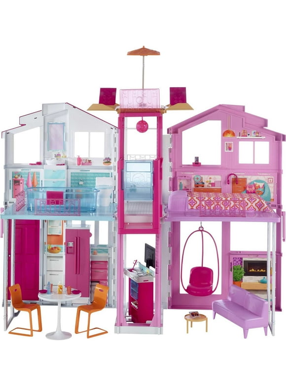 Barbie 3 Story Townhouse, ages 3 & up