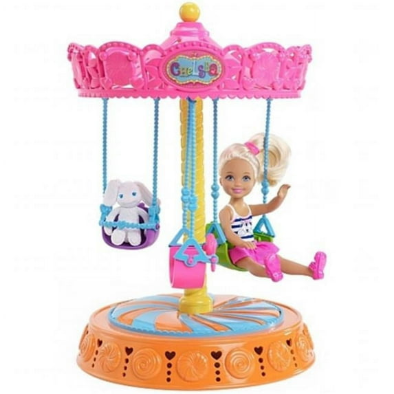 Barbie 30352130 Chelsea Doll & Carousel Swing