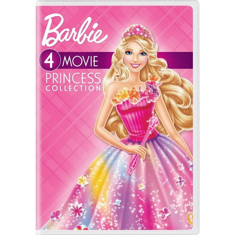 Barbie 4 Movie Princess Collection DVD Walmart