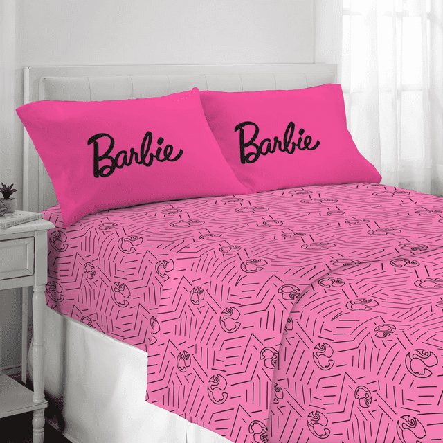 Barbie 4 Piece Full Sheet Set
