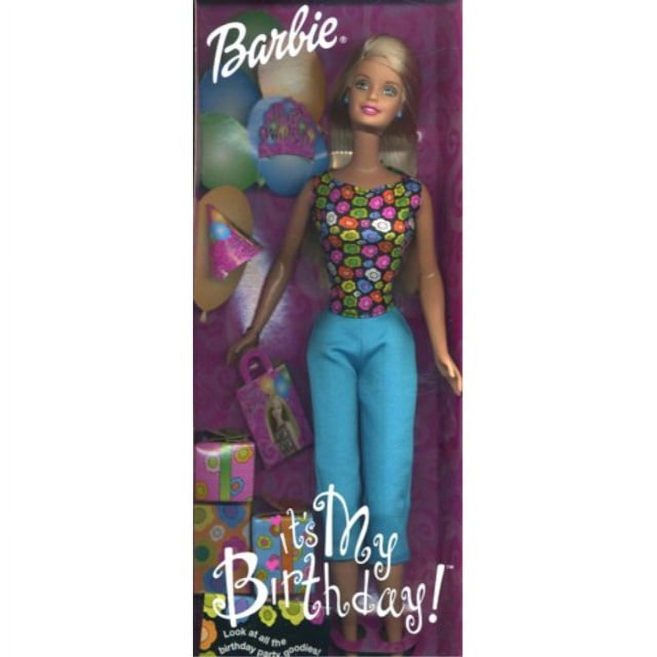 Mattel Barbie It's My Birthday! Blonde Doll, Kmart Special Edition