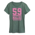 thumbnail image 1 of Barbie - 59 Malibu Barbie - Women's Short Sleeve Graphic T-Shirt, 1 of 5