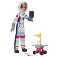 thumbnail image 1 of Barbie 65th Anniversary Careers Astronaut Doll & 10 Accessories Including Rolling Rover & Space Helmet for Ages 3 years and Up, 1 of 7