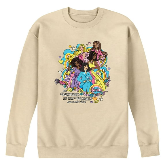 Barbie - 70s Barbies - Men's Crew Fleece Sweatshirt