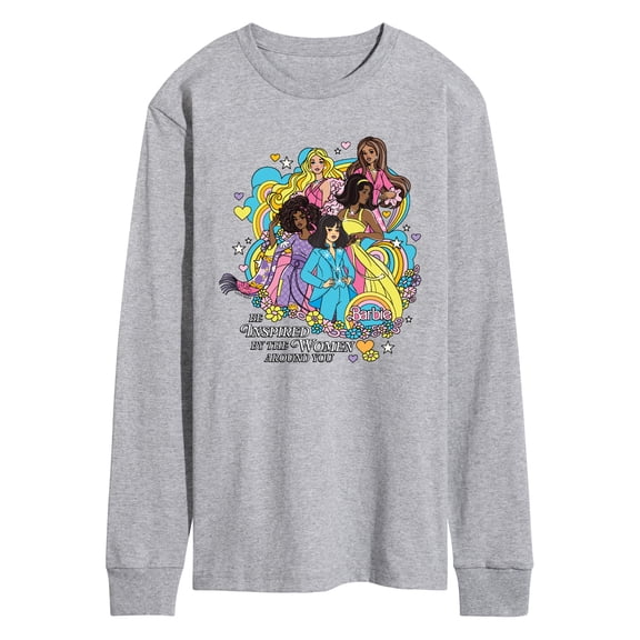 Barbie - 70s Barbies - Men's Long Sleeve Graphic T-Shirt