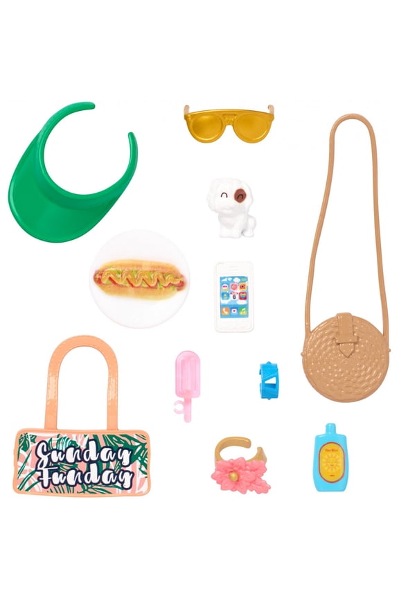 Accessories Pack With 11 Sunday Funday Storytelling Pieces