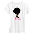 thumbnail image 1 of Barbie - Afros & Hoops - Women's Short Sleeve Graphic T-Shirt, 1 of 4