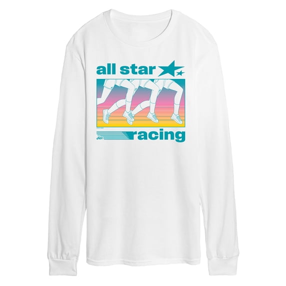 Barbie - All Star Ken Running - Men's Long Sleeve Graphic T-Shirt