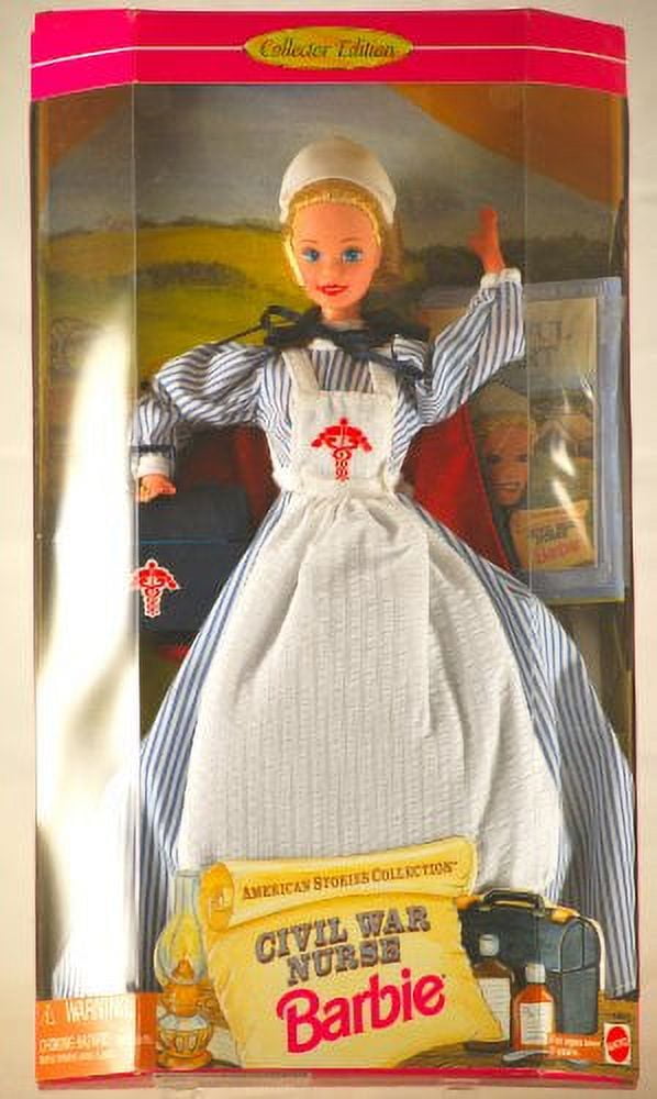 Civil War Nurse Barbie Doll American Stories Collection 1995 Mattel 14612 Walmart
