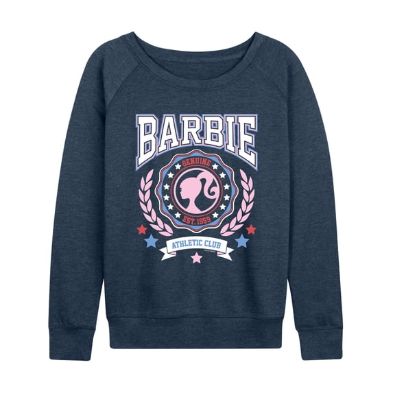 Barbie - Americana Collegiate - Women's French Terry Long Sleeve Pullover