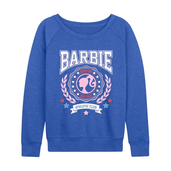 Barbie - Americana Collegiate - Women's French Terry Long Sleeve Pullover