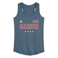 thumbnail image 1 of Barbie - Americana Jersey - Women's Racerback Graphic Tank, 1 of 4