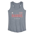 thumbnail image 1 of Barbie - Americana Jersey - Women's Racerback Graphic Tank, 1 of 3