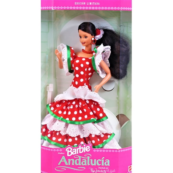 Barbie Andalucia Limited Edition Doll, Flamenco Dancer, 1996
