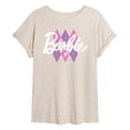 thumbnail image 1 of Barbie - Argyle - Women's Oversized T-Shirt, 1 of 5