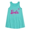 thumbnail image 1 of Barbie - Arrow Heart Logo - Toddler and Youth Girls A-line Dress, 1 of 4