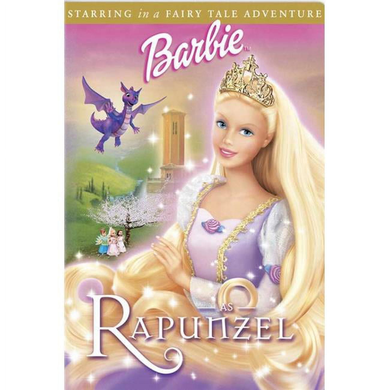 Barbie As Rapunzel Movie Poster Print 27 x 40 Walmart