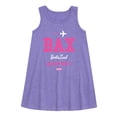 thumbnail image 1 of Barbie -BAX Barbie Land Airport - Toddler & Youth Girls A-line Dress, 1 of 1