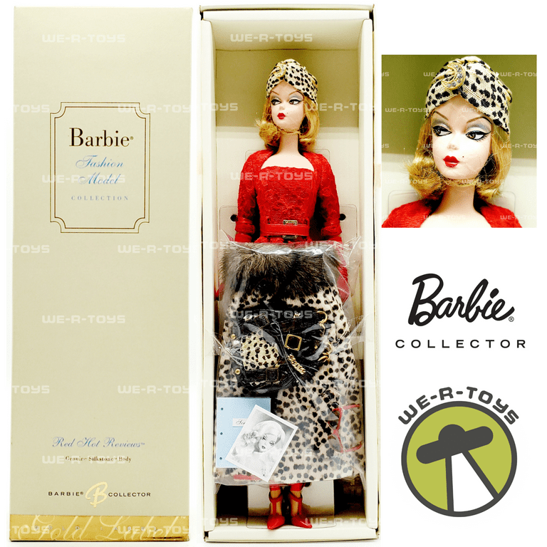 Barbie BFMC Red Hot Reviews Genuine Silkstone Doll Gold