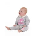 thumbnail image 1 of Barbie Baby Girls Long Sleeve Collared Tunic and Leggings Set, 2-Piece, Sizes 0/3M-24M, 1 of 9