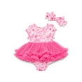 thumbnail image 1 of Barbie Baby Girls Tutu Bodysuit with Matching Headband, 2-Piece, Sizes 0/3M-24M, 1 of 7