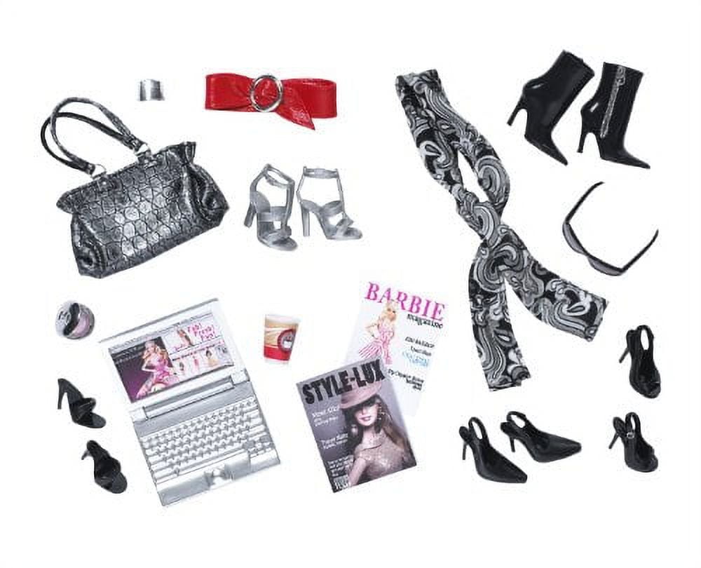 Barbie Back To Basic Silver Accessory Pack Walmart