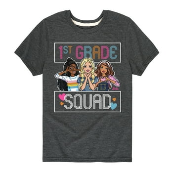 Barbie - Back To School - 1st Grade Squad - Toddler And Youth Short Sleeve Graphic T-Shirt