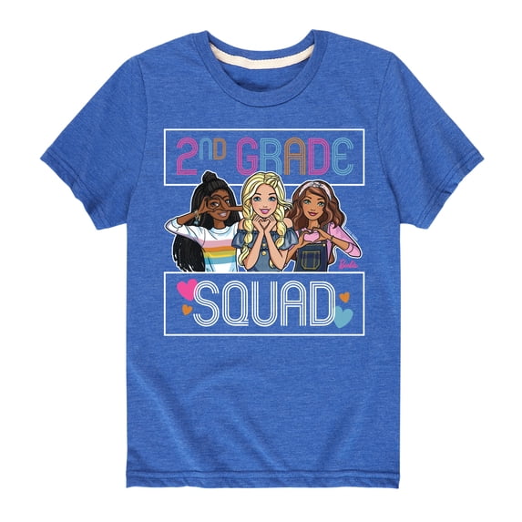 Barbie - Back To School - 2nd Grade Squad - Toddler And Youth Short Sleeve Graphic T-Shirt