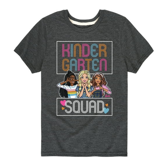 Barbie - Back To School - Kindergarten Squad - Toddler And Youth Short Sleeve Graphic T-Shirt