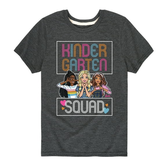 Barbie - Back To School - Kindergarten Squad - Toddler And Youth Short Sleeve Graphic T-Shirt