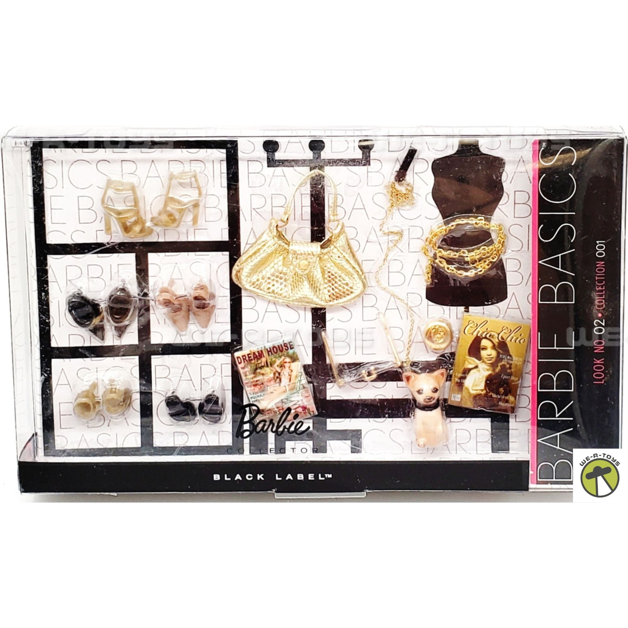 Barbie Back to Basic Gold Accessory Pack - Walmart.com