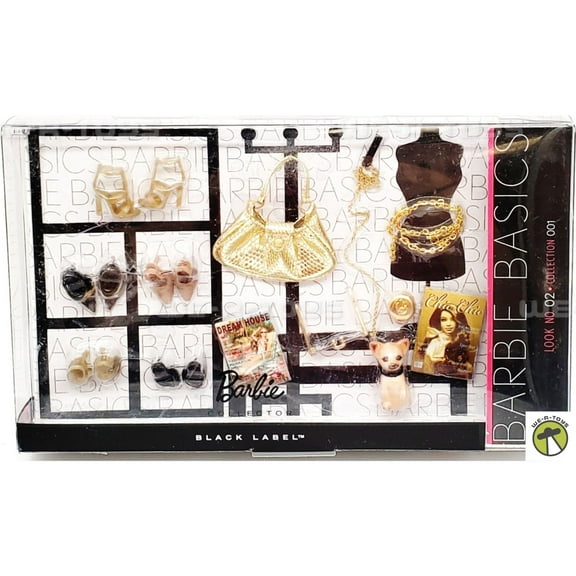 Barbie Back to Basic Gold Accessory Pack