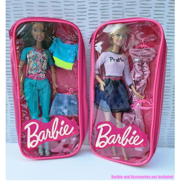 Barbie Bag,Carrier Bag,Pink Plastic Barbie,Party Favor,Birthday Gift