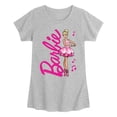 thumbnail image 1 of Barbie - Ballerina - Youth Girls Fitted Short Sleeve T-Shirt, 1 of 3
