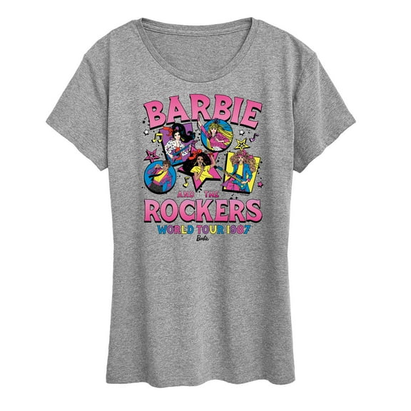 Barbie - Barbie And The Rockers - Women'S Short Sleeve Graphic T-Shirt
