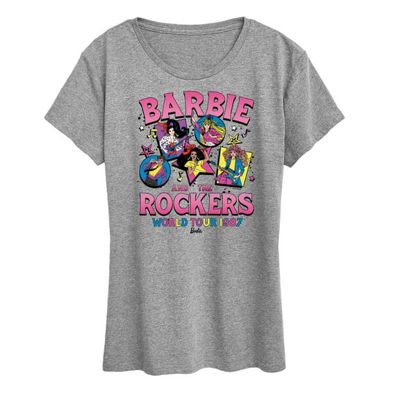 Barbie - Barbie And The Rockers - Women'S Short Sleeve Graphic T-Shirt