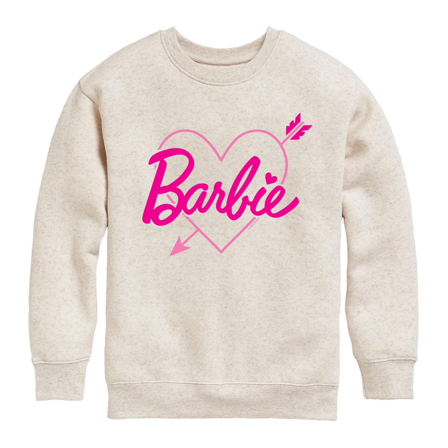 Sweatshirt with cheap heart logo
