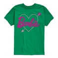 thumbnail image 1 of Barbie - Barbie Arrow Heart Logo - Toddler And Youth Short Sleeve Graphic T-Shirt, 1 of 5