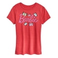 thumbnail image 1 of Barbie - Barbie Besties - Butterflies Flutter - Women's Short Sleeve Graphic T-Shirt, 1 of 4