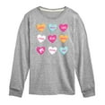 thumbnail image 1 of Barbie - Barbie Candy Hearts - Toddler And Youth Long Sleeve Graphic T-Shirt, 1 of 5