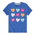 thumbnail image 1 of Barbie - Barbie Candy Hearts - Toddler And Youth Short Sleeve Graphic T-Shirt, 1 of 5