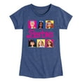 thumbnail image 1 of Barbie - Barbie Doll Portraits - Girls Fitted Short Sleeve Graphic T-Shirt, 1 of 5
