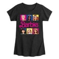 thumbnail image 1 of Barbie - Barbie Doll Portraits - Girls Fitted Short Sleeve Graphic T-Shirt, 1 of 5