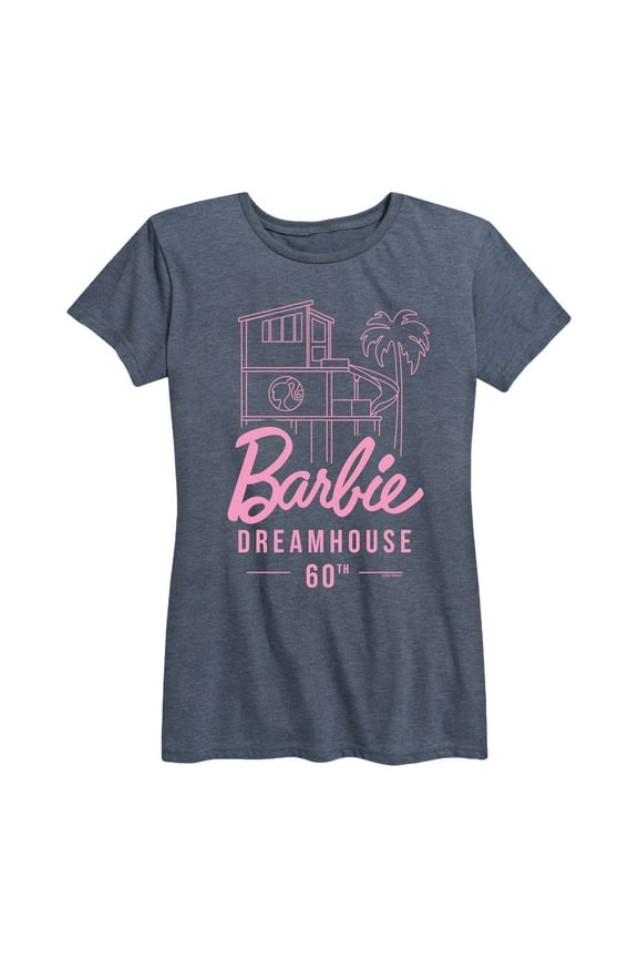 - Barbie Dreamhouse 60Th - Women's Short Sleeve Graphic T-Shirt